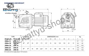 Pedrollo JSW 2AX