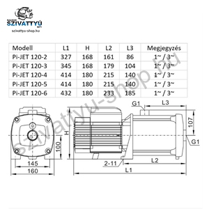 IPRO IQ-PRO PI-JET 120-6 50CL