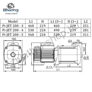 IPRO IQ-PRO PI-JET 200-4 50CL
